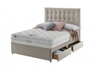 Silentnight Charm 6ft Super Kingsize Miracoil And Memory Foam Divan Bed Thumbnail