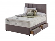 Silentnight Supreme 4ft6 Double 1400 Mirapocket And Latex Divan Bed Thumbnail