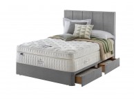 Silentnight Prestige 4ft6 Double 2000 Mirapocket And Latex Divan Bed Thumbnail