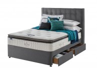 Silentnight Vitality 5ft Kingsize Miracoil And Geltex Divan Bed Thumbnail