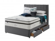 Silentnight Vogue 4ft6 Double 2000 Mirapocket And Geltex Divan Bed Thumbnail