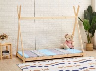 Sleep Design Tent 3ft Single Childrens Bed Frame In Pine Thumbnail