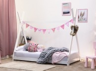 Sleep Design Tent 3ft Single Childrens Bed Frame In White Thumbnail