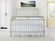 Time Living Rose 5ft Kingsize Chrome Nickel Metal Bed Frame Thumbnail