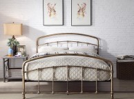 Flintshire Mostyn 4ft6 Double Metal Bed Frame In Antique Bronze Thumbnail