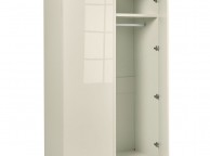 LPD Puro 2 Door Wardrobe In Cream Gloss Thumbnail