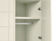 LPD Puro 2 Door Wardrobe In Cream Gloss Thumbnail