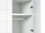 LPD Puro 2 Door Wardrobe In White Gloss Thumbnail