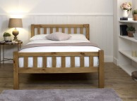 Limelight Astro 4ft6 Double Pine Wooden Bed Frame Thumbnail