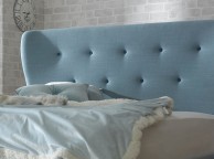 Limelight Aurora 5ft Kingsize Duck Egg Blue Fabric Bed Frame Thumbnail
