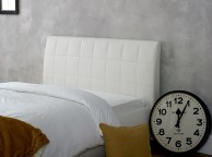 Limelight Dorado 6ft Super Kingsize White Faux Leather Bed Frame Thumbnail