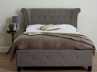 Limelight Epsilon 6ft Super Kingsize Grey Fabric Bed Frame Thumbnail