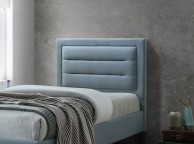 Limelight Picasso 4ft Small Double Blue Fabric Bed Frame Thumbnail