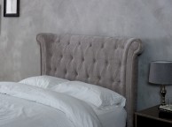Limelight Epsilon 4ft6 Double Mink Velvet Fabric Ottoman Bed Frame Thumbnail