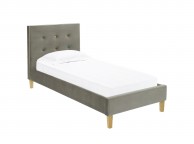 LPD Camden 3ft Single Grey Fabric Bed Frame Thumbnail