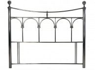 Limelight Gamma 5ft Kingsize Nickel Metal Headboard Thumbnail