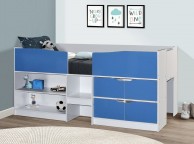 Birlea Merlin Cabin Bed White And Blue Thumbnail