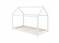 Birlea House 3ft Single White Wooden Bed Frame Thumbnail