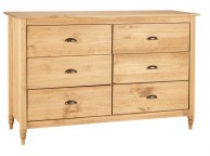 Birlea Pembroke Pine 6 Drawer Chest Thumbnail