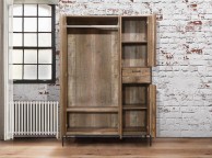 Birlea Urban Rustic Finish 4 Door Wardrobe Thumbnail