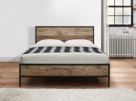 Birlea Urban 4ft6 Double Wooden Rustic Finish Bed Frame Thumbnail