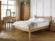 Birlea Woburn Oak 3 Drawer Large Bedside Thumbnail