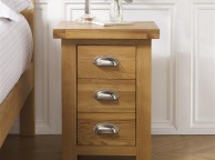 Birlea Woburn Oak 3 Drawer Small Bedside Thumbnail