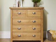 Birlea Woburn Oak 3 Plus 2 Drawer Chest Thumbnail