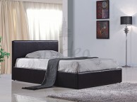 Birlea Berlin Ottoman 5ft Kingsize Brown Faux Leather Bed Frame Thumbnail