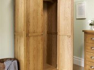 Birlea Woburn Oak 2 Door Wardrobe Thumbnail