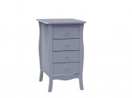 Birlea Paris 4 Drawer Chest In Grey Thumbnail