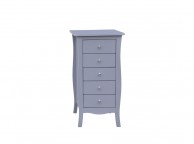 Birlea Paris 5 Drawer Chest In Grey Thumbnail