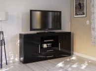 Birlea Edgeware 2 Door 2 Drawer Sideboard In Black Thumbnail