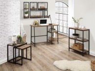 Birlea Urban Rustic Finish Wide Shelving Unit Thumbnail