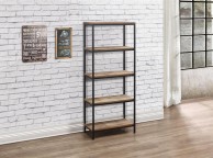 Birlea Urban Rustic Finish 5 Tier Bookcase Thumbnail