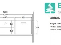 Birlea Urban Rustic TV Unit Thumbnail