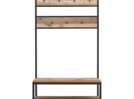 Birlea Urban Rustic Coat Rack And Bench Thumbnail