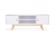 Birlea Milford TV Unit In White Thumbnail