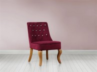 Birlea Darcey Chair In Plum Fabric Thumbnail