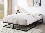 Sleep Design Amersham 5ft Kingsize Black Metal Platform Bed Frame Thumbnail