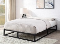 STORE CLEARANCE Sleep Design Amersham 5ft Kingsize Black Metal Platform Bed Frame Thumbnail