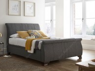 Kaydian Bamburgh 6ft Super Kingsize Charcoal Fabric Ottoman Bed Frame Thumbnail