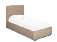 LPD Lucca 3ft Single Beige Fabric Bed Frame Thumbnail