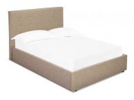 LPD Lucca 4ft6 Double Beige Fabric Bed Frame Thumbnail