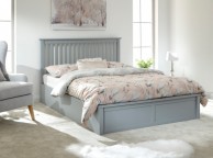 GFW Como 3ft Single Grey Wooden Ottoman Bed Thumbnail