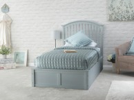 GFW Madrid 3ft Single Grey Wooden Ottoman Bed Thumbnail