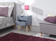 GFW Nyborg Bedside In Dark Grey Thumbnail