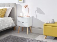 GFW Nyborg Bedside In White Thumbnail