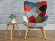 Birlea Sloane Chair In Patchwork Fabric Thumbnail