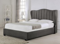 Emporia Sherwood 5ft Kingsize Grey Fabric Ottoman Bed Thumbnail